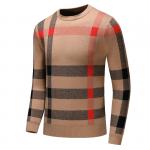 homme burberry pulls gilets red grid